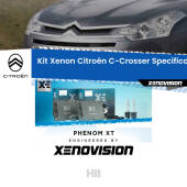 0 H11: Kit Xenon per Citroën C-Crosser (2007 - 2012) Specifico Zero-Spie H11: Kit Xenon PhenomXT Xenovision 42W Canbus