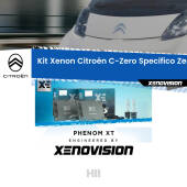 0 H11: Kit Xenon per Citroën C-Zero (2010 - 2019) Specifico Zero-Spie H11: Kit Xenon PhenomXT Xenovision 42W Canbus