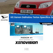 0 H11: Kit Xenon per Daihatsu Terios II (a parabola doppia) Specifico Zero-Spie H11: Kit Xenon PhenomXT Xenovision 42W Canbus