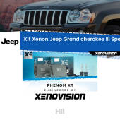 0 H11: Kit Xenon per Jeep Grand cherokee III WK (2005 - 2010) Specifico Zero-Spie H11: Kit Xenon PhenomXT Xenovision 42W Canbus