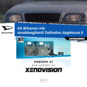 0 H4: Kit Bi Xenon Daihatsu Applause II (1997 - 2000) Specifico Zero-Spie H4: Kit BiXenon PhenomXT Xenovision 42W Canbus