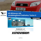 0 H4: Kit Bi Xenon Daihatsu Terios II (a parabola singola) Specifico Zero-Spie H4: Kit BiXenon PhenomXT Xenovision 42W Canbus