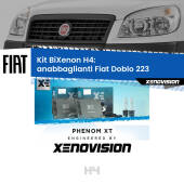 0 H4: Kit Bi Xenon Fiat Doblo 223 (2000 - 2010) Specifico Zero-Spie H4: Kit BiXenon PhenomXT Xenovision 42W Canbus