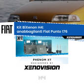 0 H4: Kit Bi Xenon Fiat Punto 176 (a parabola singola) Specifico Zero-Spie H4: Kit BiXenon PhenomXT Xenovision 42W Canbus