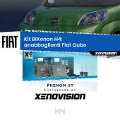 0 H4: Kit Bi Xenon Fiat Qubo (2008 - 2021) Specifico Zero-Spie H4: Kit BiXenon PhenomXT Xenovision 42W Canbus