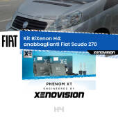 0 H4: Kit Bi Xenon Fiat Scudo 270 (2007 - 2016) Specifico Zero-Spie H4: Kit BiXenon PhenomXT Xenovision 42W Canbus
