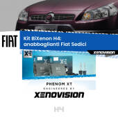 0 H4: Kit Bi Xenon Fiat Sedici (2006 - 2014) Specifico Zero-Spie H4: Kit BiXenon PhenomXT Xenovision 42W Canbus