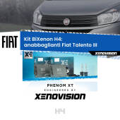0 H4: Kit Bi Xenon Fiat Talento III (2016 - 2020) Specifico Zero-Spie H4: Kit BiXenon PhenomXT Xenovision 42W Canbus