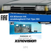 0 H4: Kit Bi Xenon Fiat Tipo 160 (1987 - 1996) Specifico Zero-Spie H4: Kit BiXenon PhenomXT Xenovision 42W Canbus