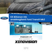 0 H4: Kit Bi Xenon Ford Transit Mk2 (1994 - 2000) Specifico Zero-Spie H4: Kit BiXenon PhenomXT Xenovision 42W Canbus