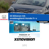 0 H4: Kit Bi Xenon Honda Fr-v (2004 - 2009) Specifico Zero-Spie H4: Kit BiXenon PhenomXT Xenovision 42W Canbus