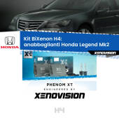 0 H4: Kit Bi Xenon Honda Legend Mk2 (1991 - 1996) Specifico Zero-Spie H4: Kit BiXenon PhenomXT Xenovision 42W Canbus