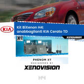 0 H4: Kit Bi Xenon KIA Cerato TD (2008 - 2011) Specifico Zero-Spie H4: Kit BiXenon PhenomXT Xenovision 42W Canbus