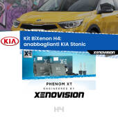 0 H4: Kit Bi Xenon KIA Stonic  (a parabola singola) Specifico Zero-Spie H4: Kit BiXenon PhenomXT Xenovision 42W Canbus