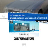 0 H4: Kit Bi Xenon Mercedes Kombi S124 (1985 - 1993) Specifico Zero-Spie H4: Kit BiXenon PhenomXT Xenovision 42W Canbus