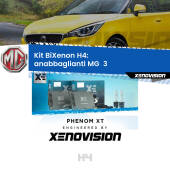 0 H4: Kit Bi Xenon MG  3  (2011 in poi) Specifico Zero-Spie H4: Kit BiXenon PhenomXT Xenovision 42W Canbus