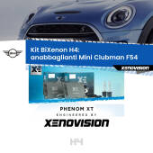 0 H4: Kit Bi Xenon Mini Clubman F54 (2014 - 2019) Specifico Zero-Spie H4: Kit BiXenon PhenomXT Xenovision 42W Canbus
