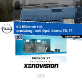 0 H4: Kit Bi Xenon Opel Arena TB, TF (1998 - 2001) Specifico Zero-Spie H4: Kit BiXenon PhenomXT Xenovision 42W Canbus