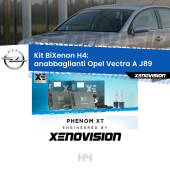 0 H4: Kit Bi Xenon Opel Vectra A J89 (1988 - 1995) Specifico Zero-Spie H4: Kit BiXenon PhenomXT Xenovision 42W Canbus