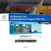 0 H4: Kit Bi Xenon Peugeot 1007 KM_ (2005 - 2009) Specifico Zero-Spie H4: Kit BiXenon PhenomXT Xenovision 42W Canbus