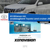 0 H4: Kit Bi Xenon Toyota Land cruiser J80 (1990 - 1997) Specifico Zero-Spie H4: Kit BiXenon PhenomXT Xenovision 42W Canbus