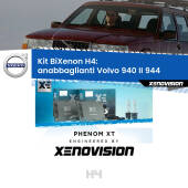 0 H4: Kit Bi Xenon Volvo 940 II 944 (1994 - 1998) Specifico Zero-Spie H4: Kit BiXenon PhenomXT Xenovision 42W Canbus