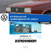 0 H4: Kit Bi Xenon VW Jetta II (1984 - 1992) Specifico Zero-Spie H4: Kit BiXenon PhenomXT Xenovision 42W Canbus