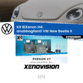 0 H4: Kit Bi Xenon VW New Beetle II (2011 - 2019) Specifico Zero-Spie H4: Kit BiXenon PhenomXT Xenovision 42W Canbus