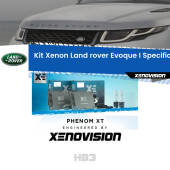 0 HB3: Kit Xenon Land rover Evoque I Specifico Zero-Spie HB3: Kit Xenon PhenomXT Xenovision 42W Canbus