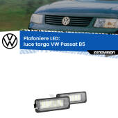 0 Kit Plafoniere LED Luce Targa per VW Passat B5 1996 - 2000 Kit Plafoniere LED Targa Volkswagen (Golf 7, etc.)