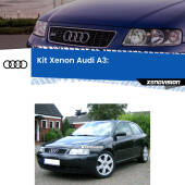 0 Kit Xenon Audi A3 (1996 - 2006) Anabbaglianti 5000k Kit Xenon Audi A3 (1996 - 2006) Anabbaglianti 5000k