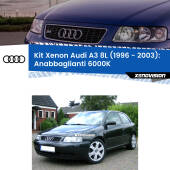 0 Kit Xenon Audi A3 (1996 - 2006) Anabbaglianti 6000k Kit Xenon Audi A3 (1996 - 2006) Anabbaglianti 6000k
