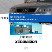 0 Kit Xenon H3 Canbus per Fendinebbia Audi A6 C5 1997 - 2001 H3: Kit Xenon PhenomXT Xenovision 42W Canbus