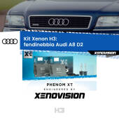 0 Kit Xenon H3 Canbus per Fendinebbia Audi A8 D2 1994 - 1998 H3: Kit Xenon PhenomXT Xenovision 42W Canbus