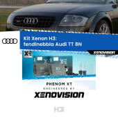 0 Kit Xenon H3 Canbus per Fendinebbia Audi TT 8N 1998 - 2006 H3: Kit Xenon PhenomXT Xenovision 42W Canbus