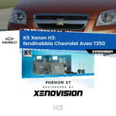 0 Kit Xenon H3 Canbus per Fendinebbia Chevrolet Aveo T250 2005 - 2011 H3: Kit Xenon PhenomXT Xenovision 42W Canbus