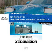 0 Kit Xenon H3 Canbus per Fendinebbia Chevrolet Corvette C5 1997 - 2004 H3: Kit Xenon PhenomXT Xenovision 42W Canbus
