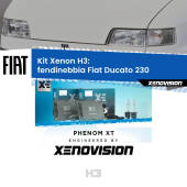 0 Kit Xenon H3 Canbus per Fendinebbia Fiat Ducato 230 1994 - 2002 H3: Kit Xenon PhenomXT Xenovision 42W Canbus