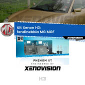 0 Kit Xenon H3 Canbus per Fendinebbia MG MGF  1995 - 2002 H3: Kit Xenon PhenomXT Xenovision 42W Canbus