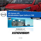 0 Kit Xenon H3 Canbus per Fendinebbia Opel Zafira A T98 1999 - 2005 H3: Kit Xenon PhenomXT Xenovision 42W Canbus