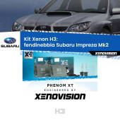 0 Kit Xenon H3 Canbus per Fendinebbia Subaru Impreza Mk2 2000 - 2006 H3: Kit Xenon PhenomXT Xenovision 42W Canbus
