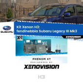 0 Kit Xenon H3 Canbus per Fendinebbia Subaru Legacy III Mk3 1998 - 2002 H3: Kit Xenon PhenomXT Xenovision 42W Canbus