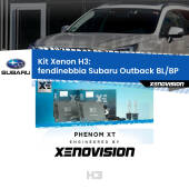 0 Kit Xenon H3 Canbus per Fendinebbia Subaru Outback BL/BP 2003 - 2009 H3: Kit Xenon PhenomXT Xenovision 42W Canbus