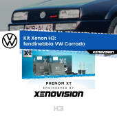 0 Kit Xenon H3 Canbus per Fendinebbia VW Corrado 1988 - 1995 H3: Kit Xenon PhenomXT Xenovision 42W Canbus