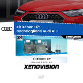 0 Kit Xenon H7 Canbus per Audi A1 II (2019 in poi) H7: Kit Xenon PhenomXT Xenovision 42W Canbus