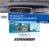 0 Kit Xenon H7 Canbus per Audi A8 D3 (2002 - 2009) H7: Kit Xenon PhenomXT Xenovision 42W Canbus