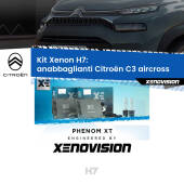 0 Kit Xenon H7 Canbus per Citroën C3 aircross (2017 in poi) H7: Kit Xenon PhenomXT Xenovision 42W Canbus