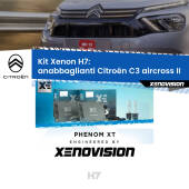 0 Kit Xenon H7 Canbus per Citroën C3 aircross II (2024 in poi) H7: Kit Xenon PhenomXT Xenovision 42W Canbus