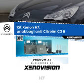 0 Kit Xenon H7 Canbus per Citroën C3 II (2009 - 2016) H7: Kit Xenon PhenomXT Xenovision 42W Canbus