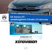 0 Kit Xenon H7 Canbus per Citroën C4 Aircross  (restyling) H7: Kit Xenon PhenomXT Xenovision 42W Canbus